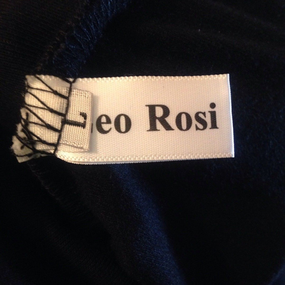Leo Rosi Cassie Cowl Neck Long Sleeve Top Pockets - Picture 6 of 8